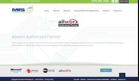 
							         Allworx Authorized Partner – MIS Consulting								  
							    