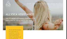 
							         ALLYSCA Assistance								  
							    