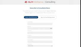 
							         ALM Intelligence Consulting Research Portal								  
							    