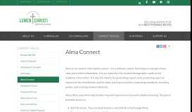 
							         Alma Connect - Lumen Christi Catholic School - Mequon, WI								  
							    
