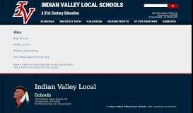 
							         Alma - Indian Valley Local Schools								  
							    