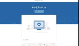 
							         Alo Johnston Client Portal | SimplePractice								  
							    