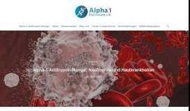 
							         Alpha-1-Antitrypsinmangel, Neutrophile und Hautkrankheiten - Ihr ...								  
							    