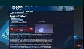 
							         Alpha-Portal | Mass Effect Wiki | FANDOM powered by Wikia								  
							    