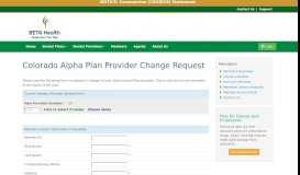 
							         Alpha Provider Chnage Request - Beta Health Association - Beta Dental								  
							    