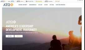 
							         Alpha Tau Omega • America's Leadership Development ...								  
							    