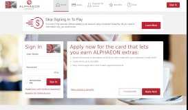 
							         ALPHAEON CREDIT Card - Manage your account - Comenity								  
							    
