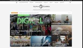 
							         AlphaGamma | Business portal for young professionals								  
							    
