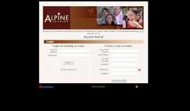 
							         Alpine Academy - Parent Portal - Powered by BestNotes!								  
							    