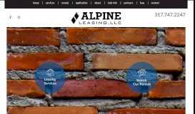 
							         Alpine Leasing: Indianapolis Property Management, Indianapolis ...								  
							    