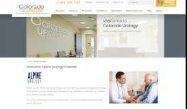 
							         Alpine Urology - Colorado Urology								  
							    