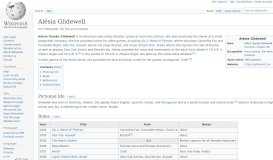 
							         Alésia Glidewell - Wikipedia								  
							    