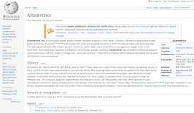 
							         Altametrics - Wikipedia								  
							    