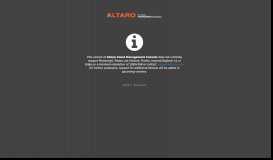 
							         Altaro Cloud Management Console								  
							    