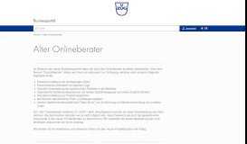 
							         Alter Onlineberater - V-ZUG AG - Businessportal - Schweiz								  
							    
