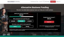 
							         Alternative Business Loans & Business Funding - Headway Capital								  
							    