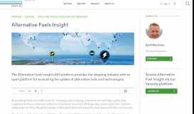 
							         Alternative Fuels Insights for the shipping industry – AFI platform ...								  
							    
