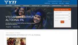 
							         Altoona, PA Campus Info - YTI Career Institute								  
							    