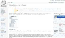 
							         Altos Hornos de México - Wikipedia								  
							    