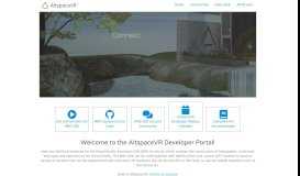 
							         AltspaceVR Developer Portal								  
							    