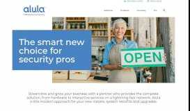 
							         Alula: Smart Security Systems - Alarm Dealer Program								  
							    