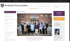 
							         Alumnae/I | Winchester Thurston School								  
							    