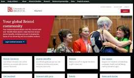 
							         Alumni and friends | Alumni and friends | University of Bristol								  
							    