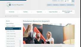 
							         Alumni des Monats - Alumni-Programm - Universität Potsdam								  
							    
