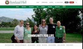 
							         Alumni Directory - Rowland Hall								  
							    