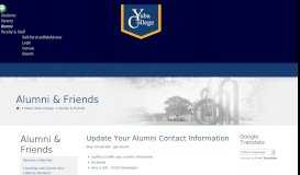 
							         Alumni & Friends - Welcome to Yuba College								  
							    