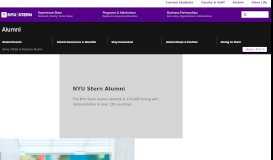 
							         Alumni | Home - NYU Stern								  
							    