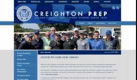 
							         Alumni Info - Creighton Prep								  
							    