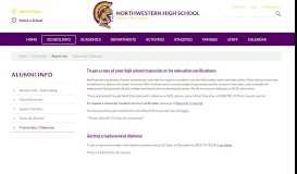 
							         Alumni Info / Transcripts / Diplomas - Rock Hill Schools								  
							    