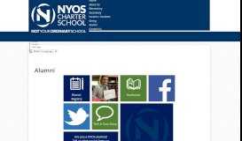 
							         Alumni - NYOS Charter School								  
							    