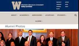 
							         Alumni Photos | WMU Cooley Law School								  
							    