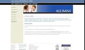 
							         Alumni Portal - ATSU								  
							    