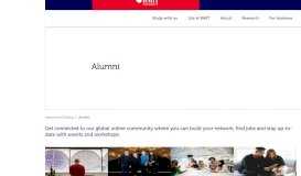 
							         Alumni - RMIT University								  
							    