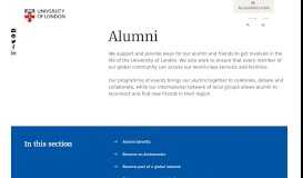 
							         Alumni | University of London								  
							    