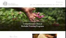 
							         Alumni Updates | David Winston's Center for Herbal Studies								  
							    