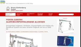 
							         Aluportalkran - Bruno Glettenberg GmbH								  
							    