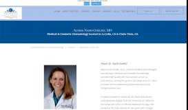 
							         Alyssa Nash-Goelitz, MD: Medical & Cosmetic Dermatology La Jolla ...								  
							    