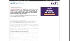
							         AMA Profiles Hub - American Medical Association								  
							    