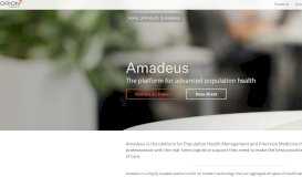 
							         Amadeus | Orion Health								  
							    