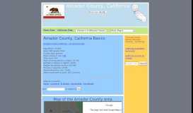 
							         Amador County, California places and people - US-Places.com								  
							    