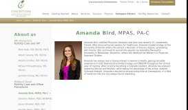 
							         Amanda Bird - Nurse Practitioners & PAs - Conceptions of Colorado ...								  
							    