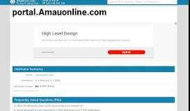 
							         Amauonline - AMA University Online								  
							    