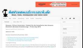 
							         Amazon: 10 Euro Gutschein / Rabatt für die Installation des Amazon ...								  
							    