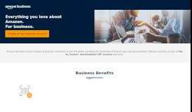 
							         Amazon Business | Purchase online for work - Amazon UK								  
							    