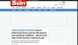 
							         Amazon delivery drivers win payout over working conditions - and it ...								  
							    