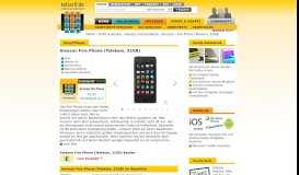 
							         Amazon Fire Phone (Telekom, 32GB): Technische Daten, Test, News ...								  
							    